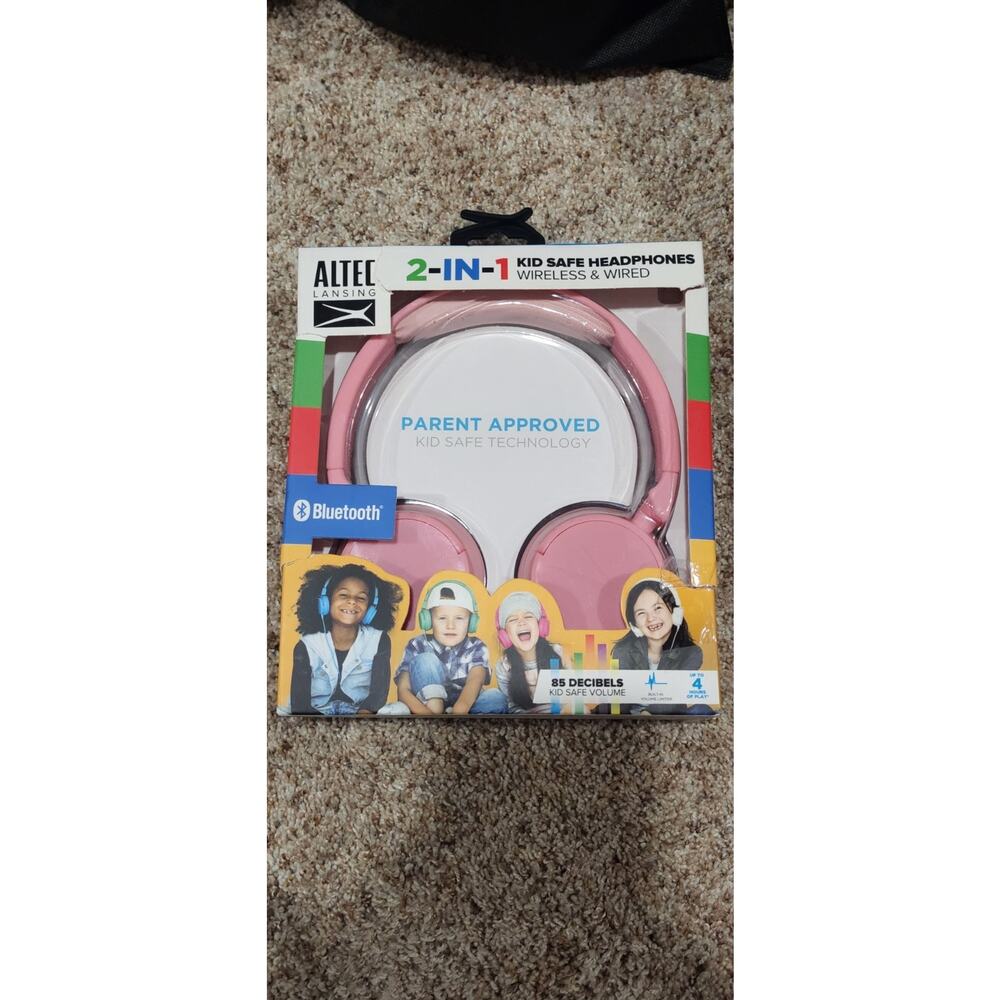 Altec Lansing KID SAFE 2-IN-1 MZX250 - Headphones - On-Ear - Bluetooth -... - Picture 2 of 7